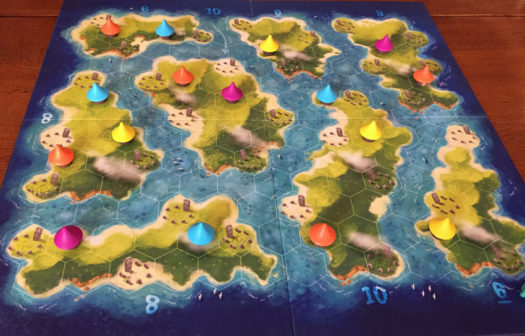 Blue Lagoon board game
