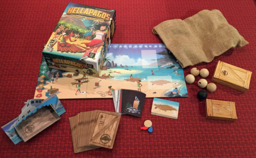 Hellapagos board game