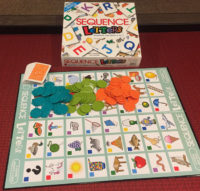 Sequence Letters board game