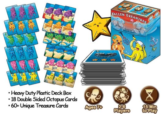 Fallen Treasures card game