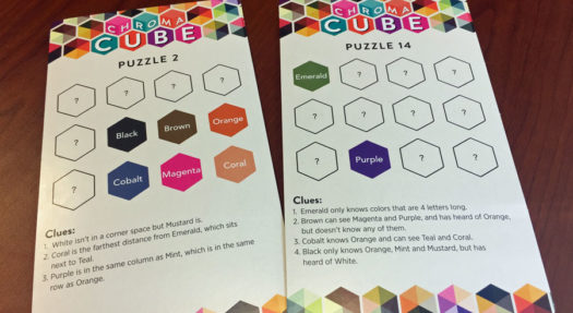 Chroma Cube puzzle game