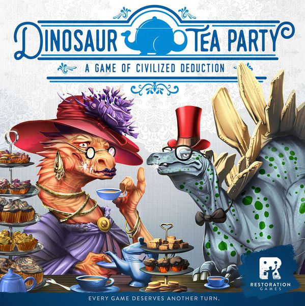 Dinosaur Tea Party deduction game