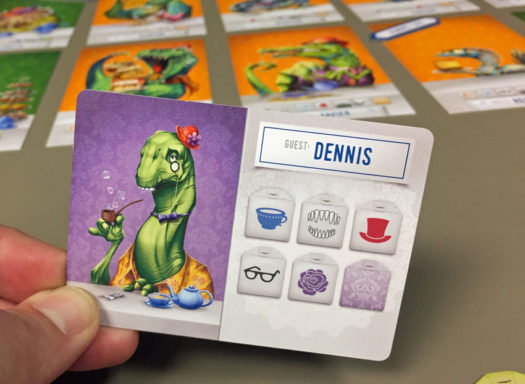 Dinosaur Tea Party card game