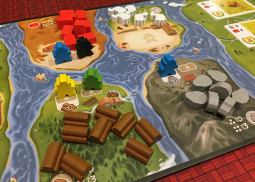 The River board game