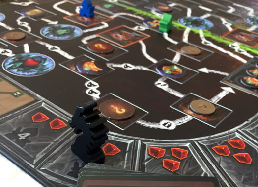 Clank deck building card game