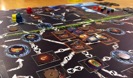 Clank deck building card game