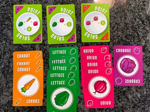 Point Salad card game