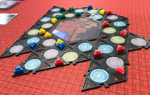 Lander board game