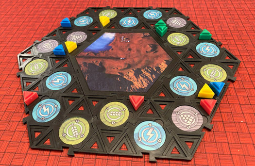 Lander board game