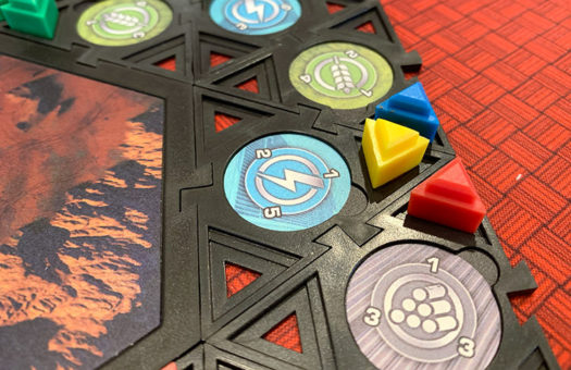 Lander board game