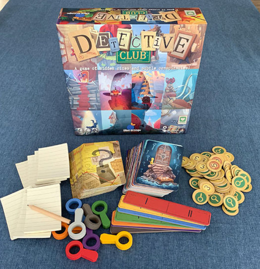Detective Club family board game