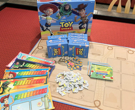 Toy Story Obstacles and Adventures cooperative board game