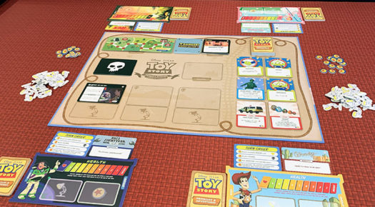 Toy Story Obstacles and Adventures cooperative board game