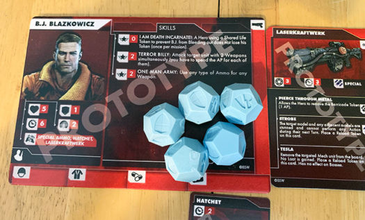 Wolfenstein the Board Game prototype