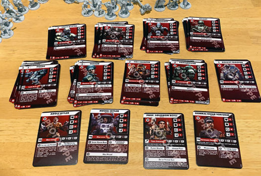 Wolfenstein the Board Game prototype