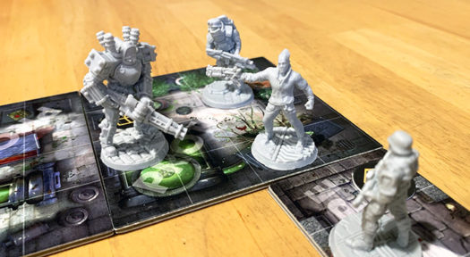 Wolfenstein the Board Game prototype