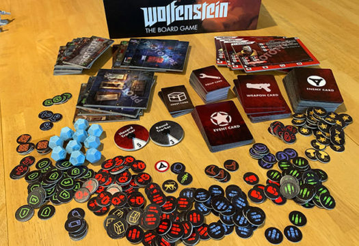 Wolfenstein the Board Game prototype