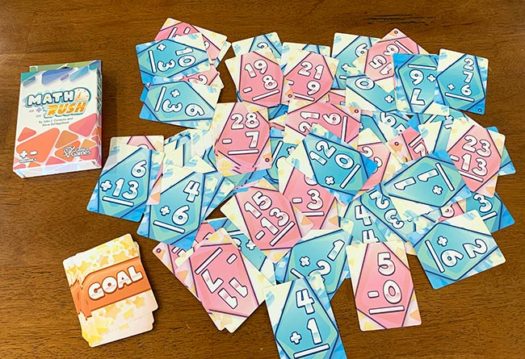 Math Rush card game