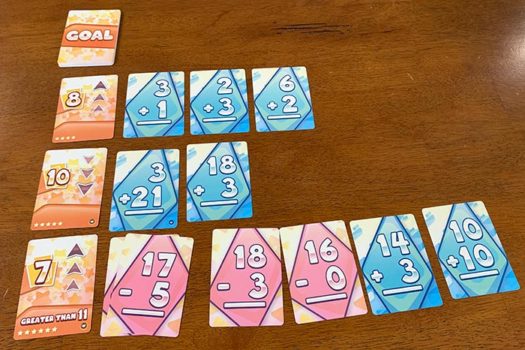 Math Rush card game