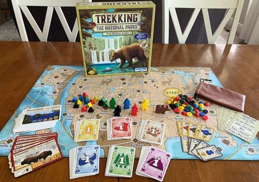 Trekking the National Parks board game