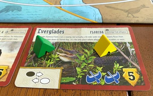 Trekking the National Parks board game