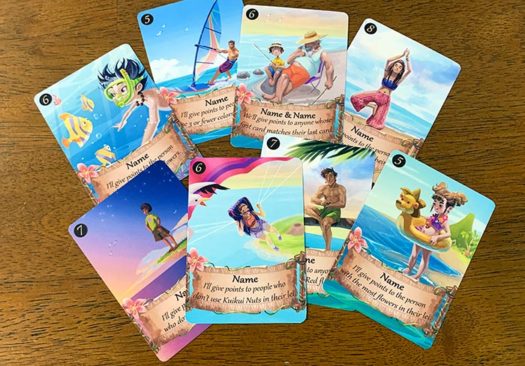 Lucky Luau card game