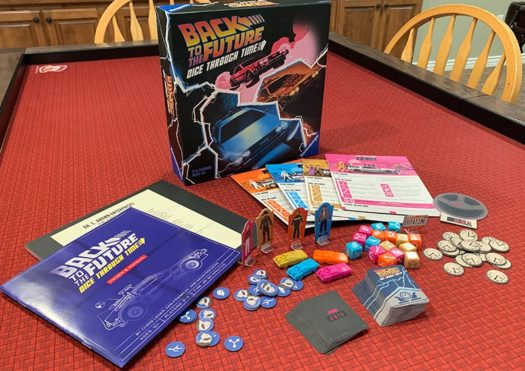 Back to the Future: Dice Through Time board game