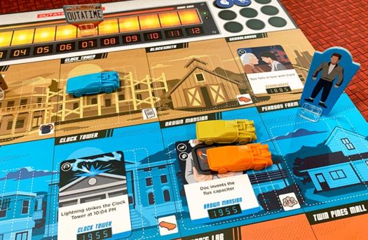 Back to the Future: Dice Through Time board game