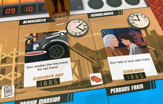 Back to the Future: Dice Through Time board game