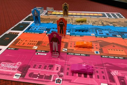 Back to the Future: Dice Through Time board game