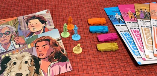 Back to the Future cooperative board games