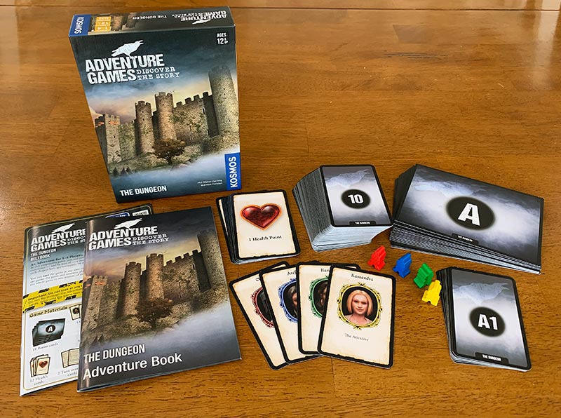 Netto berekenen sjaal Adventure Games: The Dungeon game review - The Board Game Family