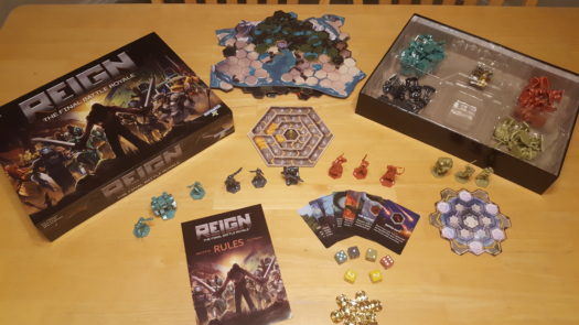 Reign: The Final Battle Royale board game