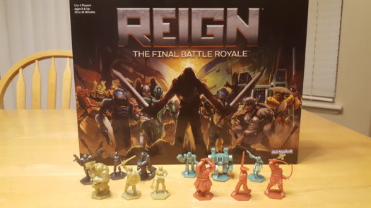 Reign: The Final Battle Royale board game