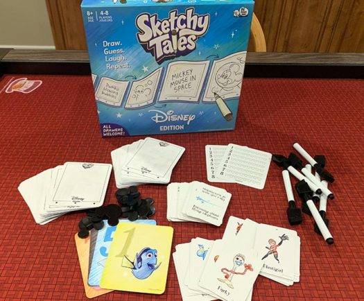 Sketchy Tales: Disney Edition party game