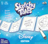 Sketchy Tales: Disney Edition party game