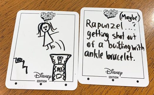 Sketchy Tales: Disney Edition party game