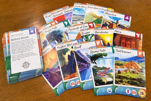 Trekking the World board game