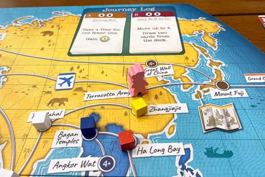 Trekking the World board game