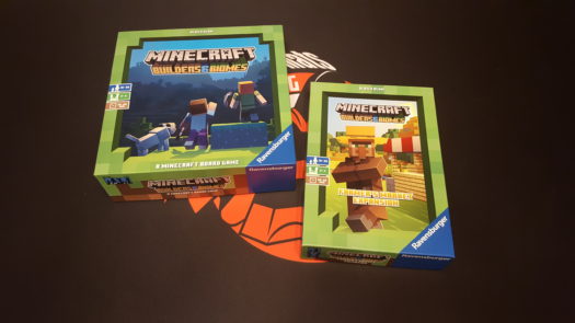 Minecraft Builders and Biomes board game