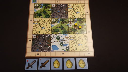 Minecraft Builders and Biomes board game