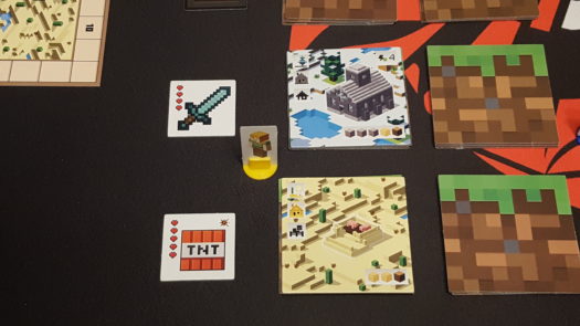 Minecraft Builders and Biomes board game