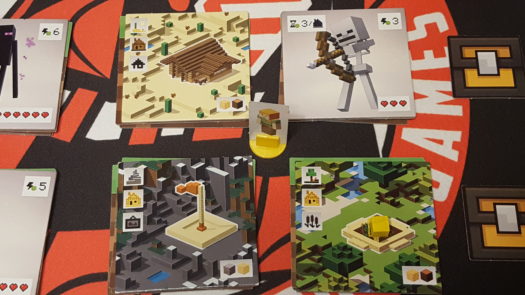 Minecraft Builders and Biomes board game