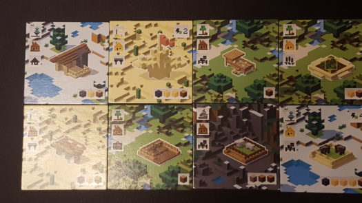 Minecraft Builders and Biomes board game