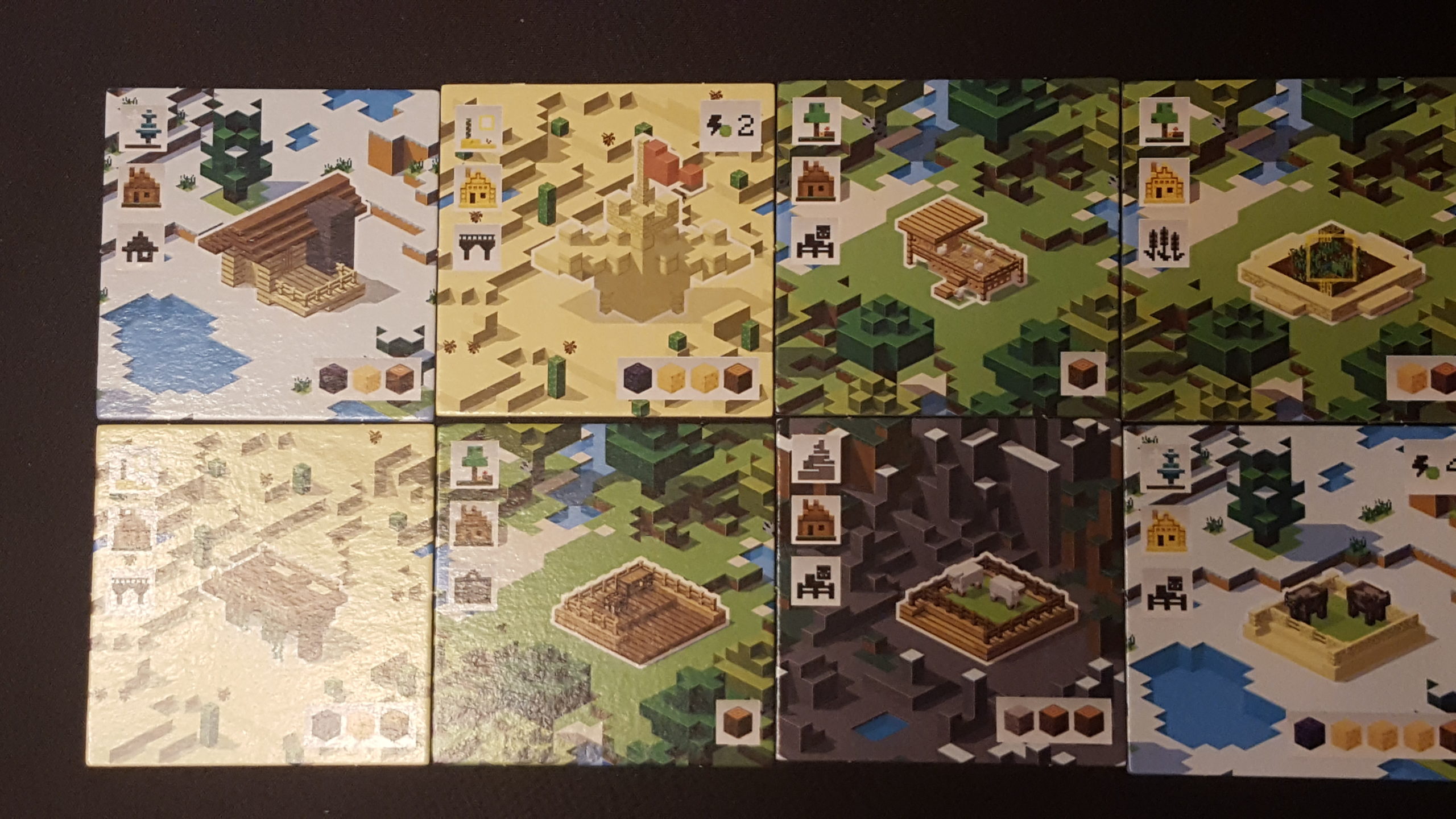 Ravensburger Minecraft: Builders & Biomes Farmer's Market Expansion Board  Game