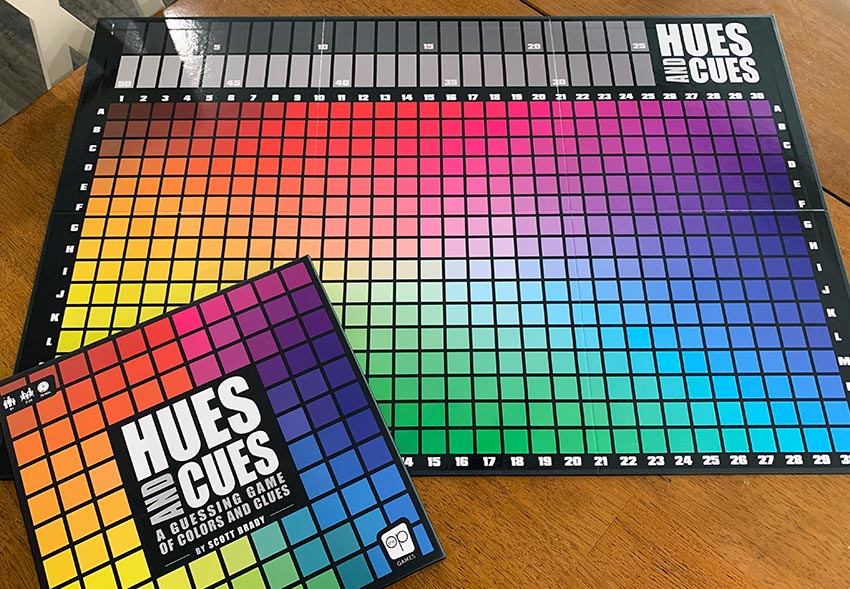 Board Game Hues and Cues A Guessing Game Of Colors and Clues New 