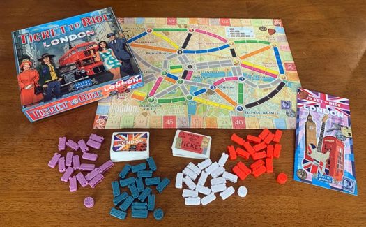 Ticket to Ride: London board game