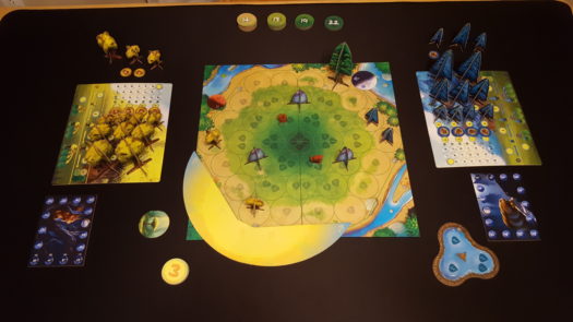 Board Game Photosynthesis Under the Moon 