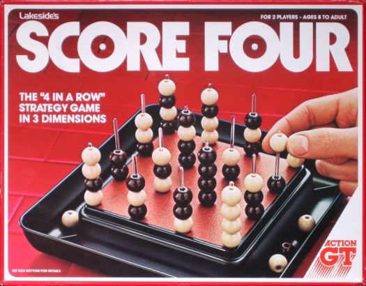 Score Four board game