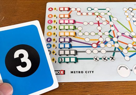 Metro X board game